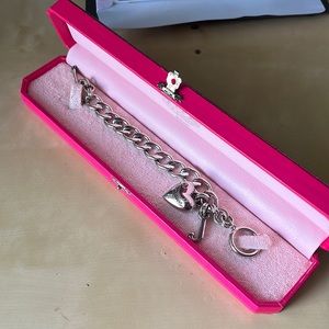 Vintage Juicy Couture Charm Bracelet in silver